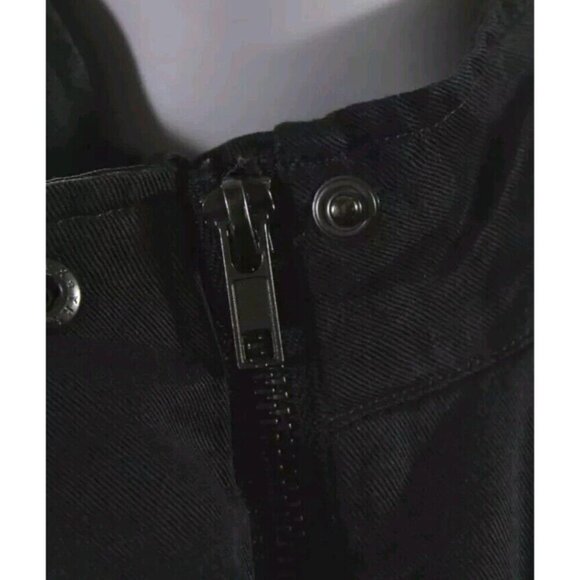 Rails Womens Star Print Drawstring Front Zip Jacket Gray Size XS Linen Blend - Picture 7 of 7